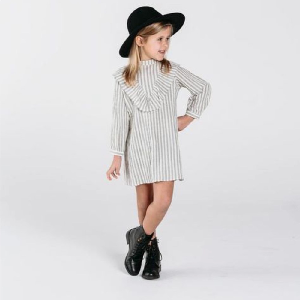 Rylee + Cru Ruffle Front Dress